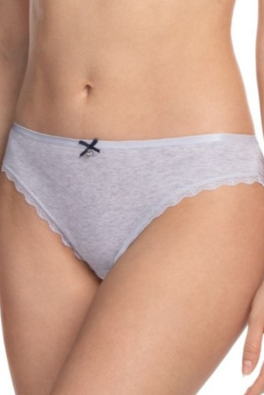 Figi LAMA L-1479MB – bawełniane figi damskie mini bikini 2 sztuki