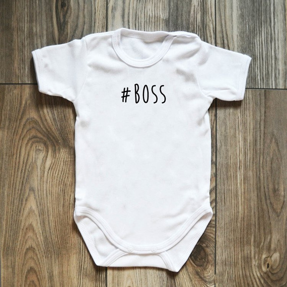 Body krótki rękaw "#boss" Moocha czarne