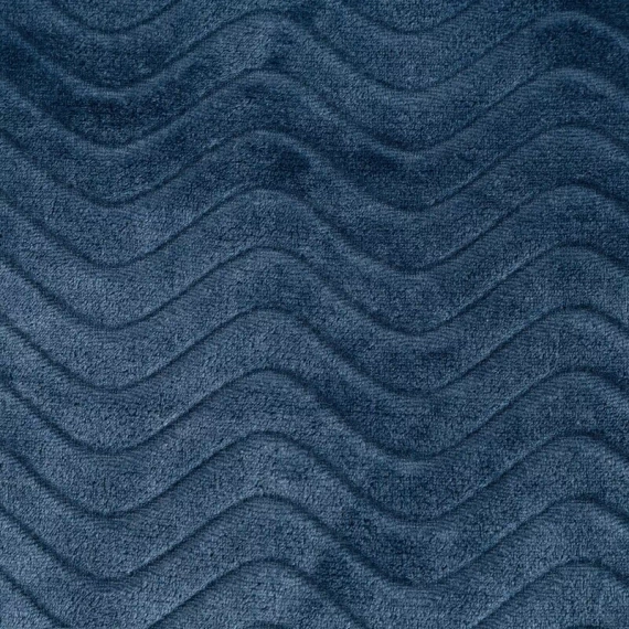 Emma Koc narzuta z frędzlami Eurofirany granatowy