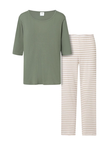 Forest Whispers Piżama damska Momenti Per Me green