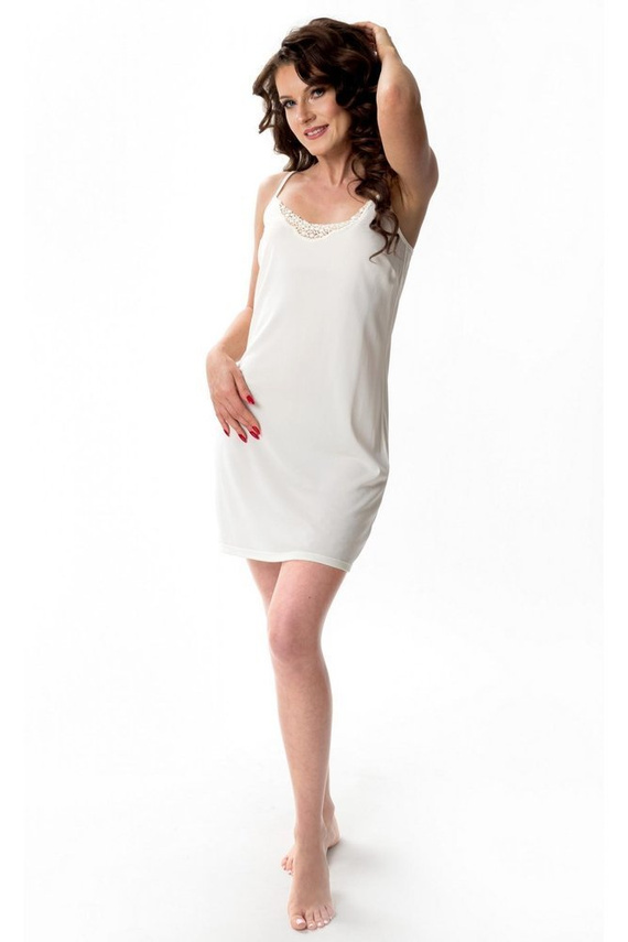 6353 Atelia koszula nocna damska Mewa czarny