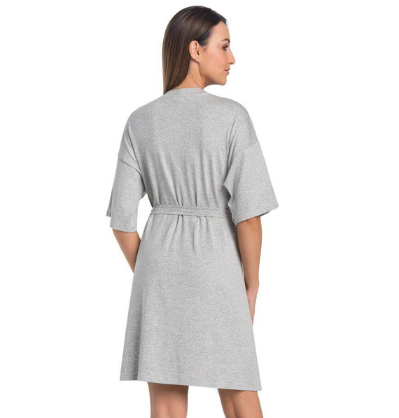 2902 Maddalena Szlafrok damski Teyli - szary