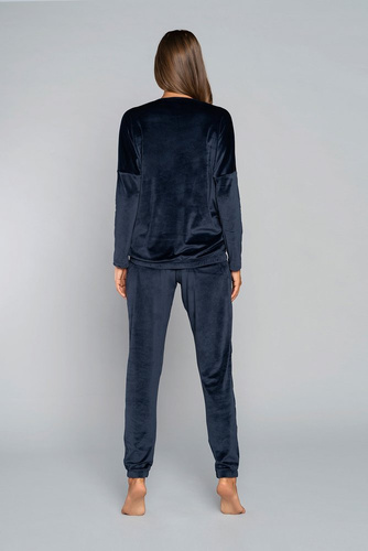 Juga Komplet Damski dł. rękaw, dł. spodnie Italian Fashion granat