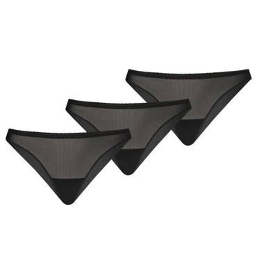 316-3 Wielopak Figi damskie Tati Teyli - czarny