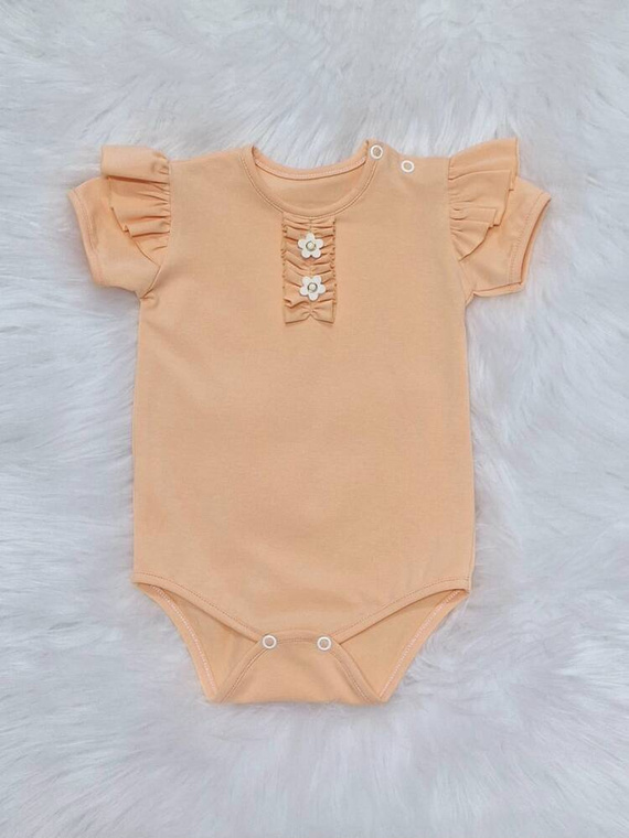 Ola Body z krótkim rękawem Bambarillo morelowy