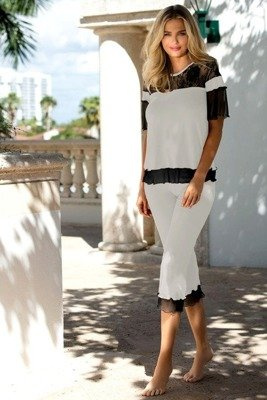 Manuela Piżama Damska DKaren - ecri