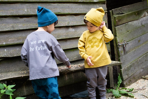 Teo Bluzka dla chłopca Pinokio - curry