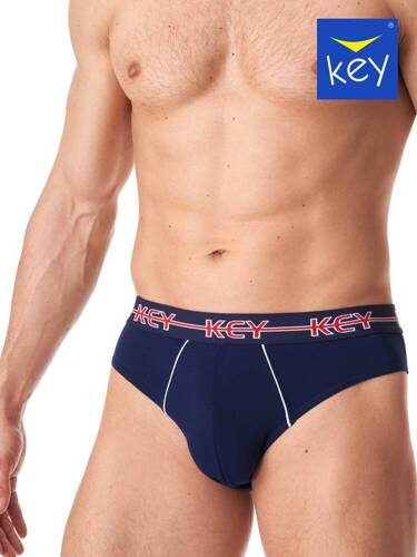 MPP 177 Slipy męskie 2-pak Key- szary granatowy