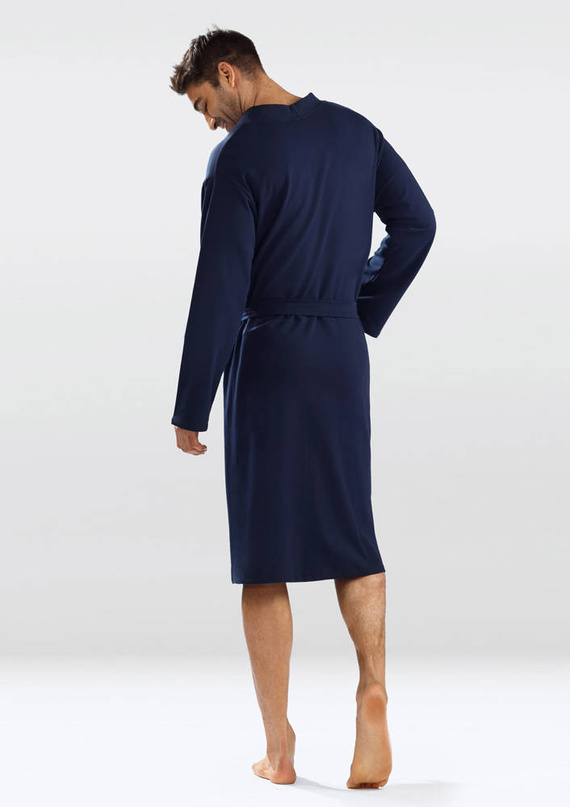 Harry Szlafrok męski Dkaren - granat