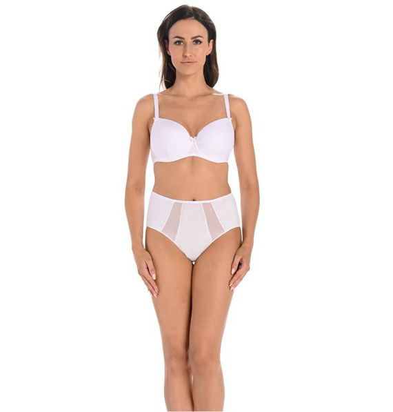 1125 Vicky Figi z wysokim stanem Teyli - biały