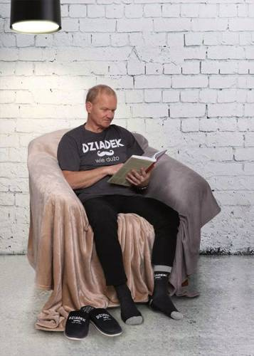 OTS1800-515 T-shirt bluzka męska Moraj - grafitowy