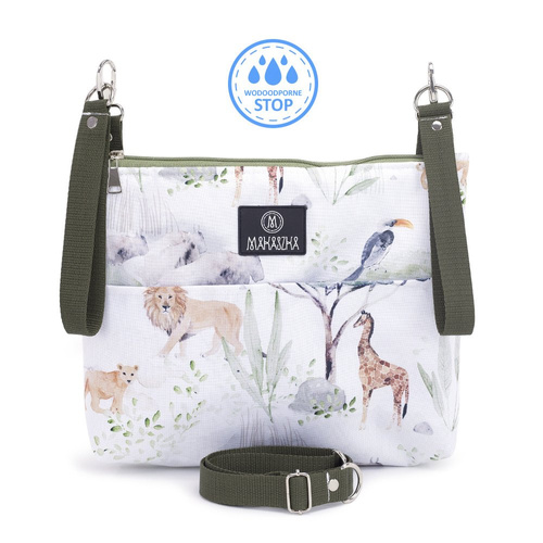 Wodoodporny organizer na wózek Sawanna - Makaszka