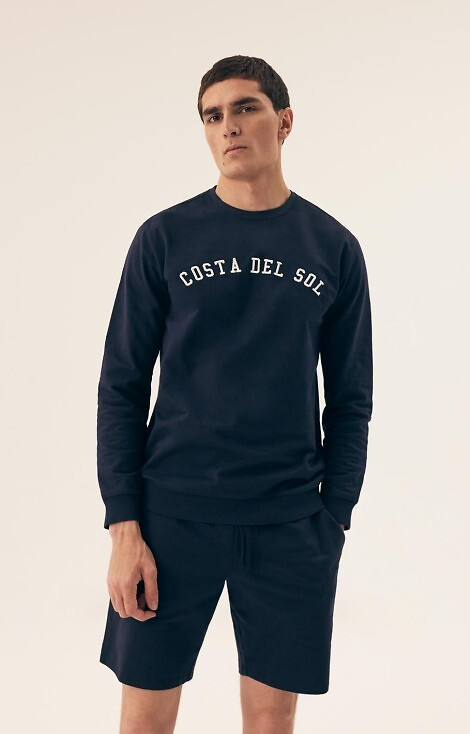 42637 Del Piżama Męska Henderson - navy