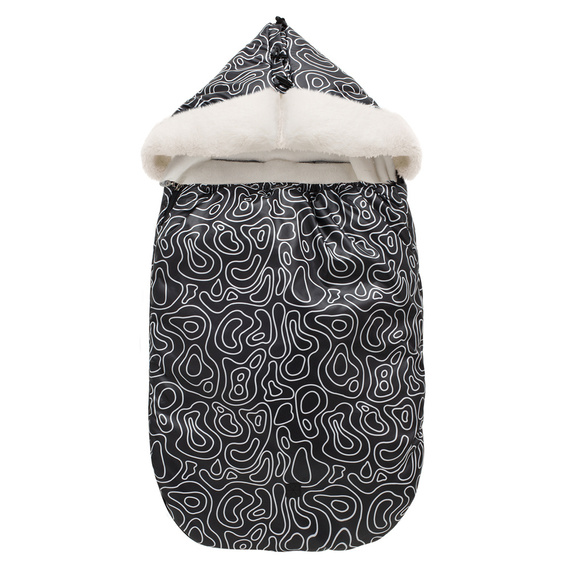 Winter Śpiworek do fotelika Pinokio - czarny 