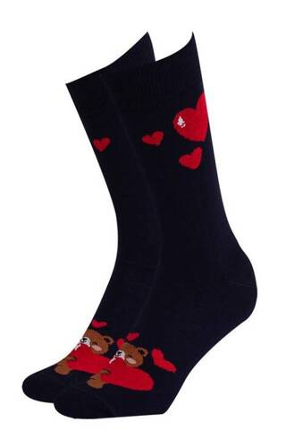 U04.156 Walentynki Skarpety Wola - 995 navy