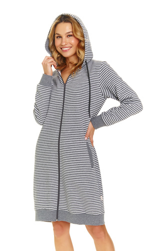 5246 Szlafrok damski Doctor Nap - dark grey