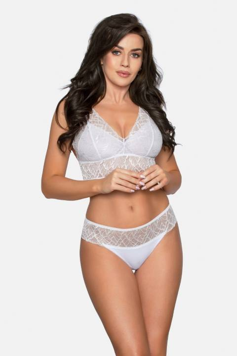 bbl 183 Stringi Damskie Babell - biały