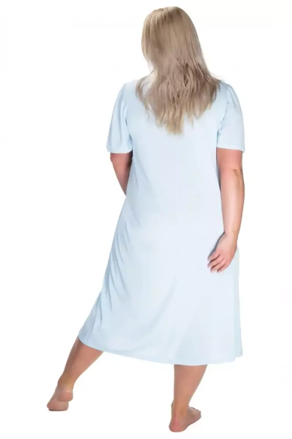 86584 Diana Summer koszula nocna damska Mewa niebieski