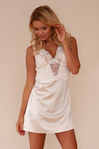 Merida Halka satynowa koszulka damska Kalimo - ecru