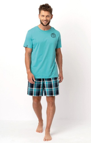 MNS 630 Piżama Męska Key - zielona