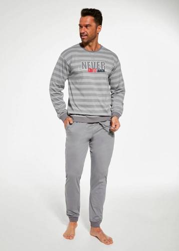 322/251 Never Piżama męska Cornette- szary