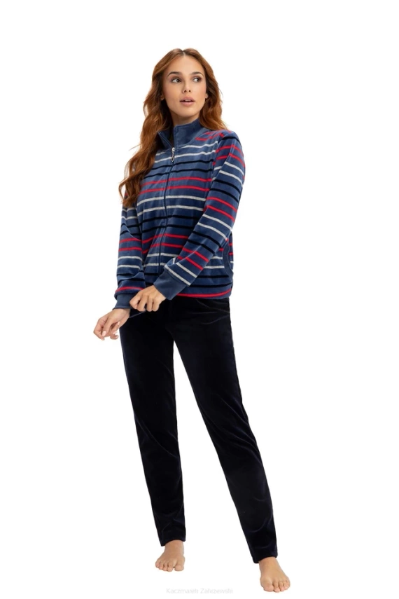 305 Dres Damski Luna granat