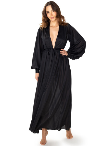 86664 Imperia Szlafrok peniuar Mewa - czarny