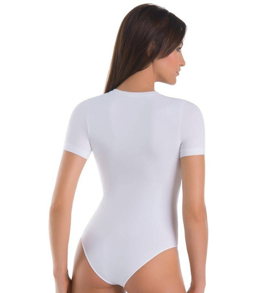 2403 Shirty Body damskie z krótkim rękawem Teyli - biały 