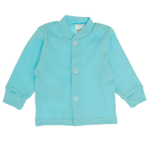 Kaftanik niemowlęcy gładki Martex turkusowy 