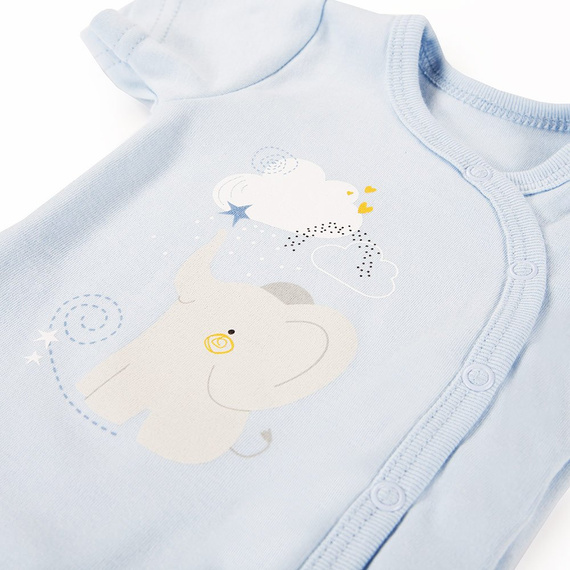 Mellow Body Kopertowe z nadrukiem Ewa Klucze- niebieski