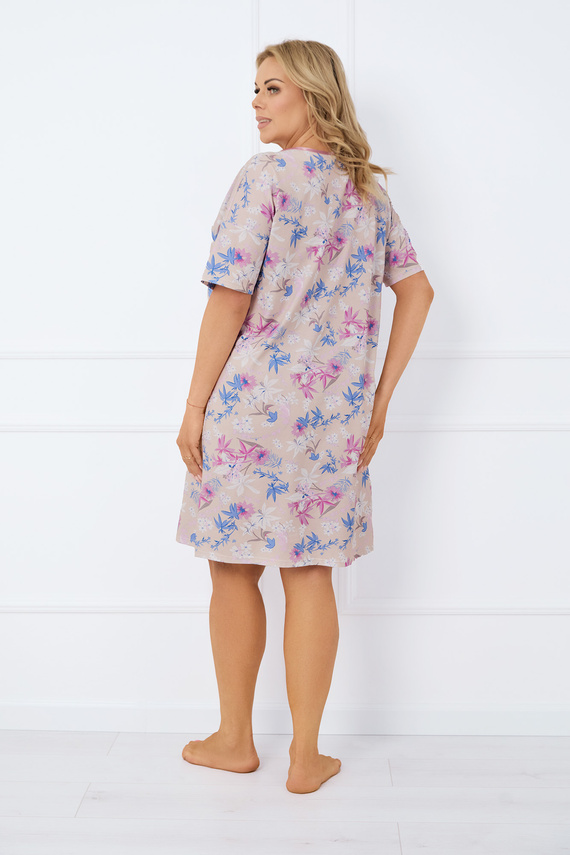 Genua koszula damska z krótkim rękawem Italian Fashion - druk 