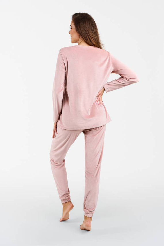 Akara Komplet damski Italian Fashion - róż pudrowy 