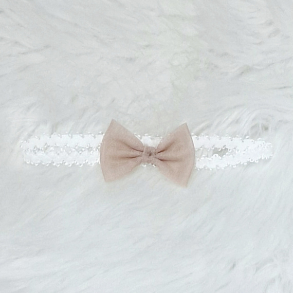 Gracja opaska Bambarillo beżowy