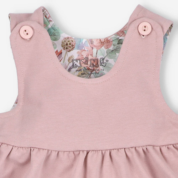 Magic Flowers Sukienka z bawełny organicznej Nini 