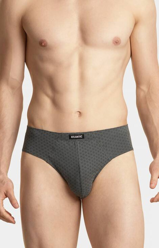 3MP-101/03/04 A'3 Slipy męskie Atlantic - grafitowy-khaki-czarny