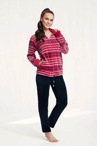 305 Dres Damski Luna bordo