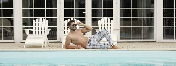 Gilbert Spodnie piżamowe Italian Fashion - druk