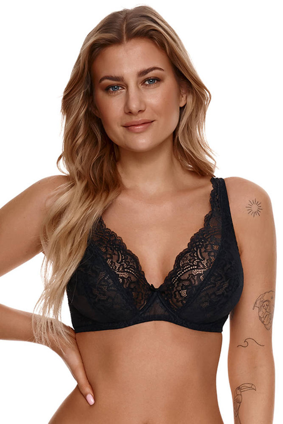 149 Biustonosz miękki Lupoline- czarny