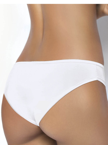 1555 Figi Fantastic – bezszwowe, z mikrofibry, klasyczny krój Sielei biały 