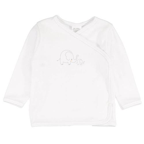 Słoniki koszulka niemowlęca Martex biały