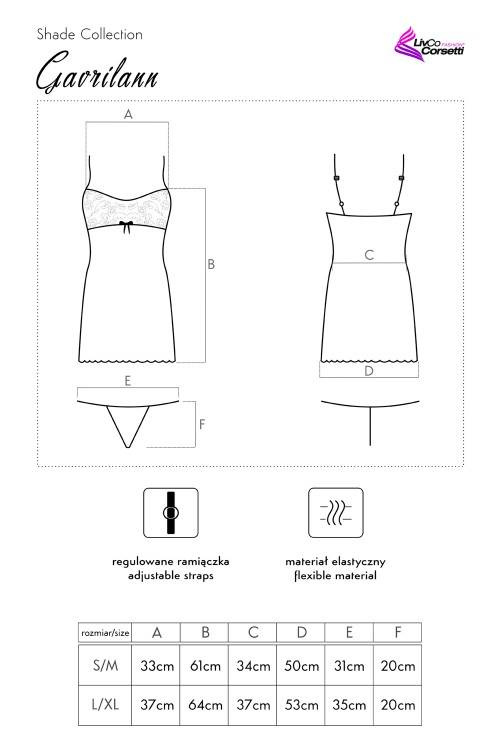Gavrilann LC 99245 Komplet damski LivCo Corsetti Fashion  