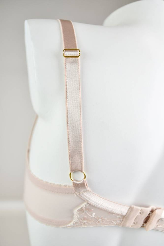 19157 Fiori biustonosz miękki soft Mediolano beżowy