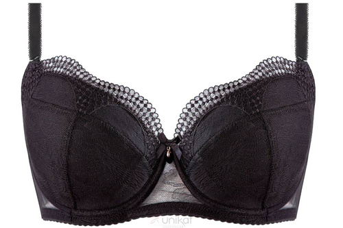 Brooke full cup biustonosz usztywniany Unikat czarny 