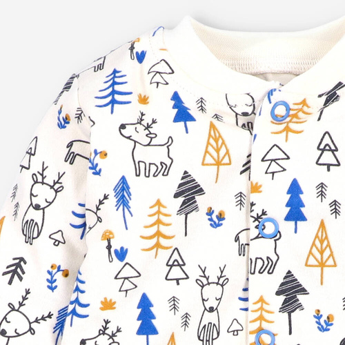 Jelonki Pajacyk z bawełny organicznej Nini druk