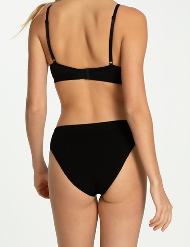 Figi Bamboo Classic Julimex czarne – bambusowe majtki damskie