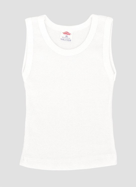 2018 Podkoszulka na ramiączkach "BIAŁA" Makoma