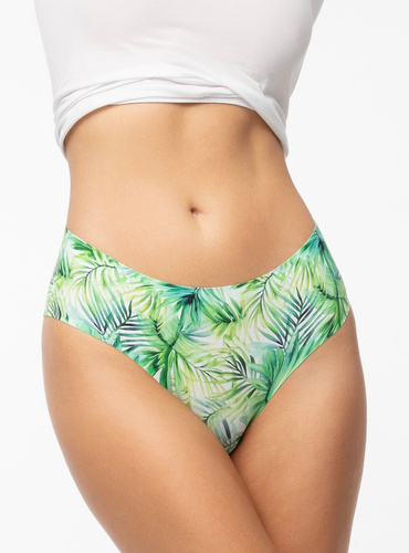 Exotico Simple Classic Figi Damskie Julimex- zielony