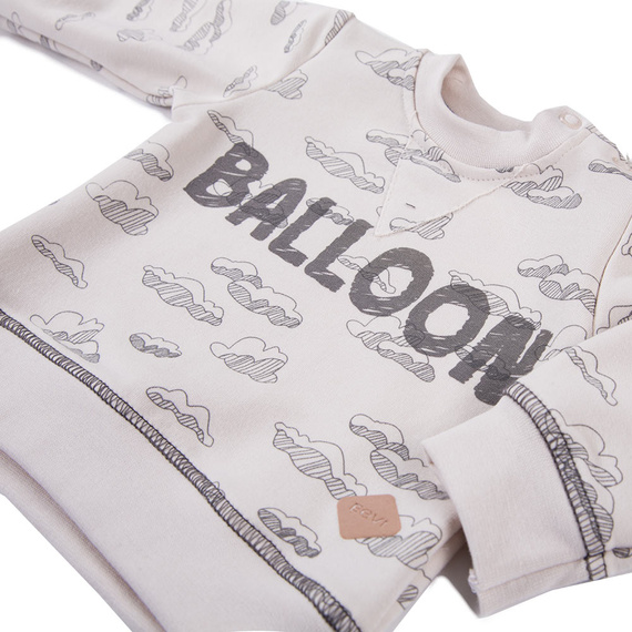 Balloons Bluza dresowa z nadrukiem Eevi- beż druk