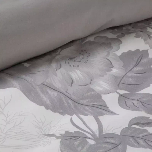 Sara 27 Pościel bawełniana Kwiaty Eurofirany szary