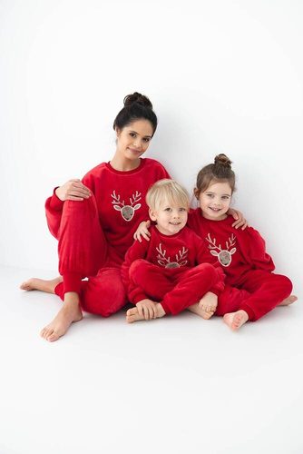 Harriet Kids Piżama dziecięca Sensis -czerwony